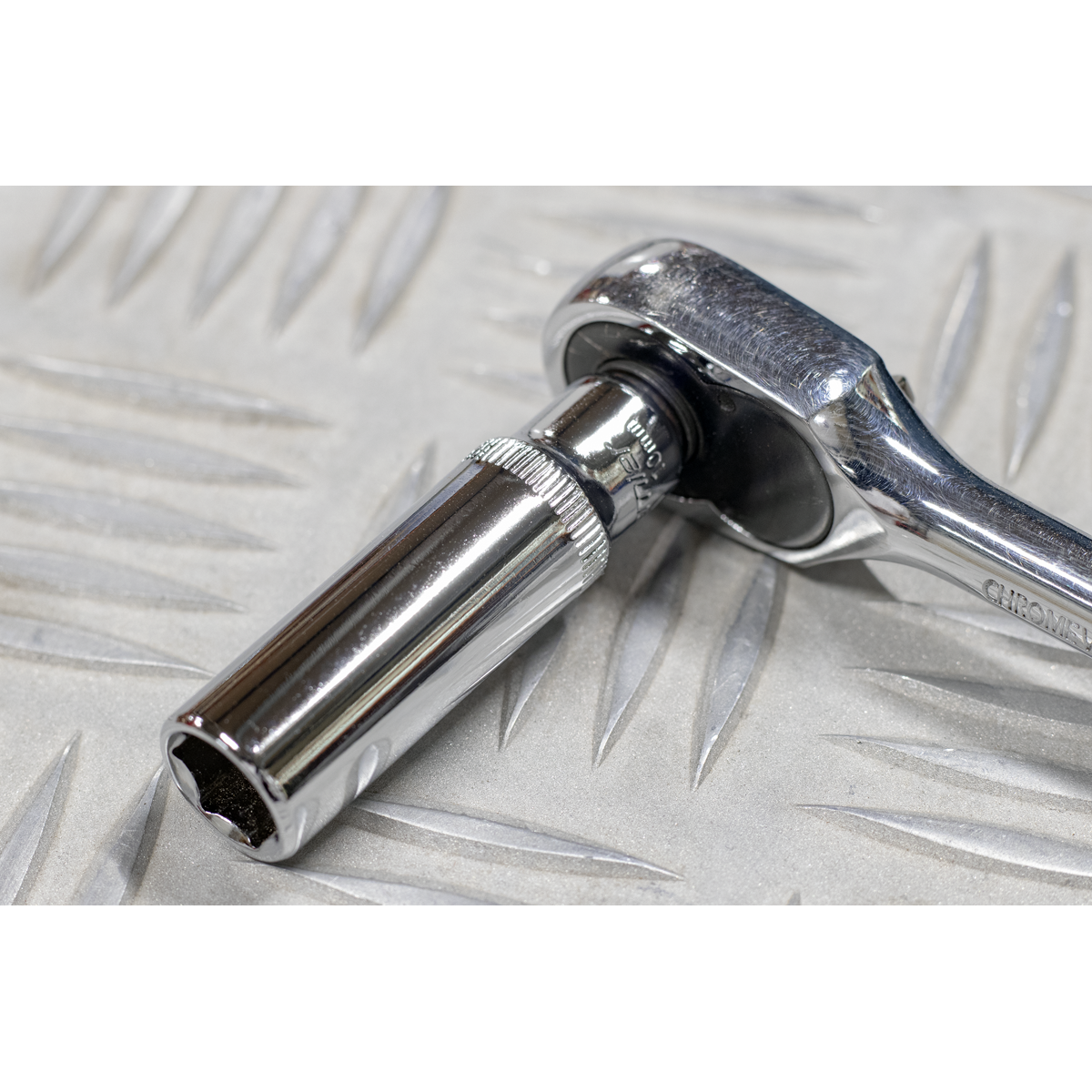 Fully Polished Deep Socket 1/4"Sq Drive 10mm SP1410D