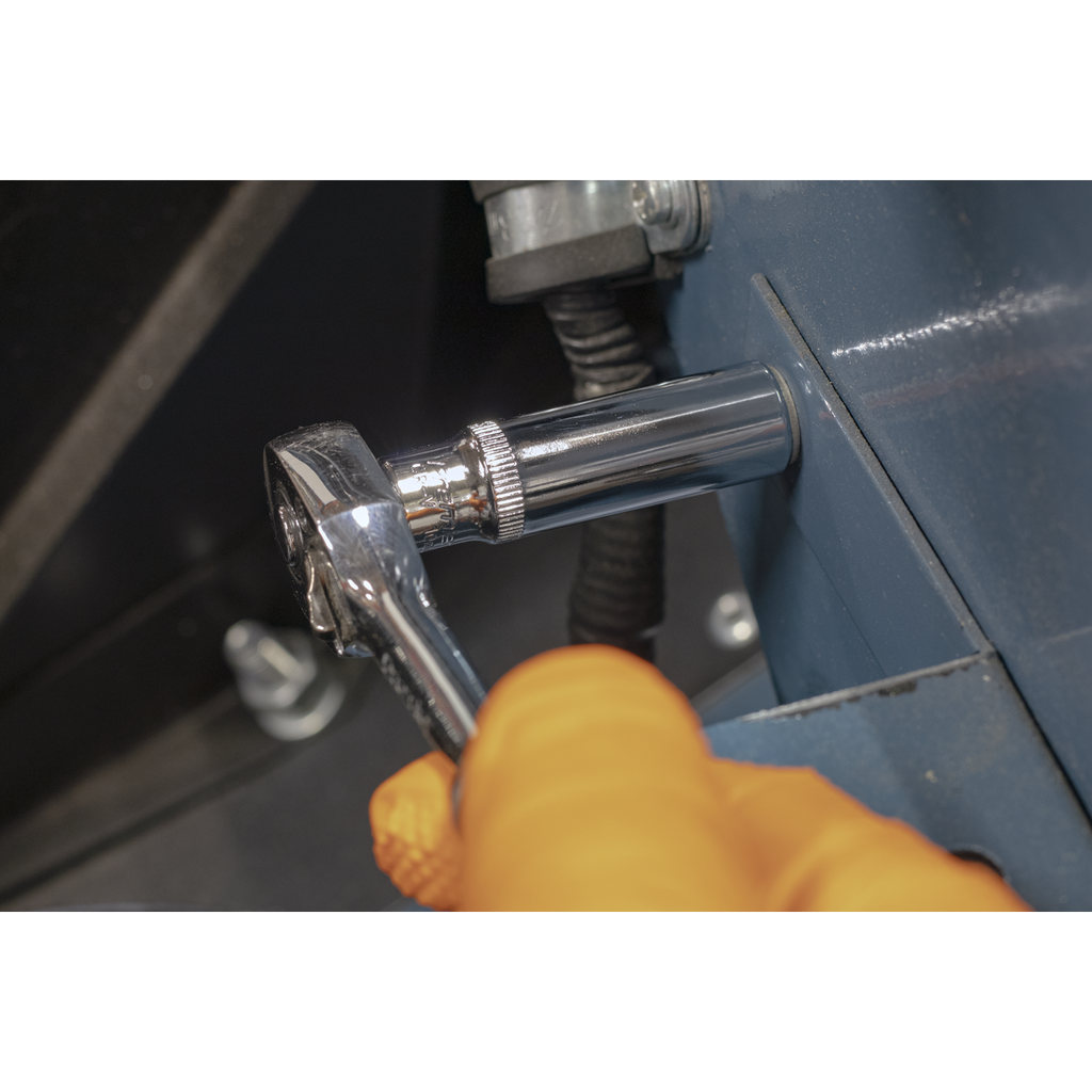 Fully Polished Deep Socket 1/4"Sq Drive 10mm SP1410D