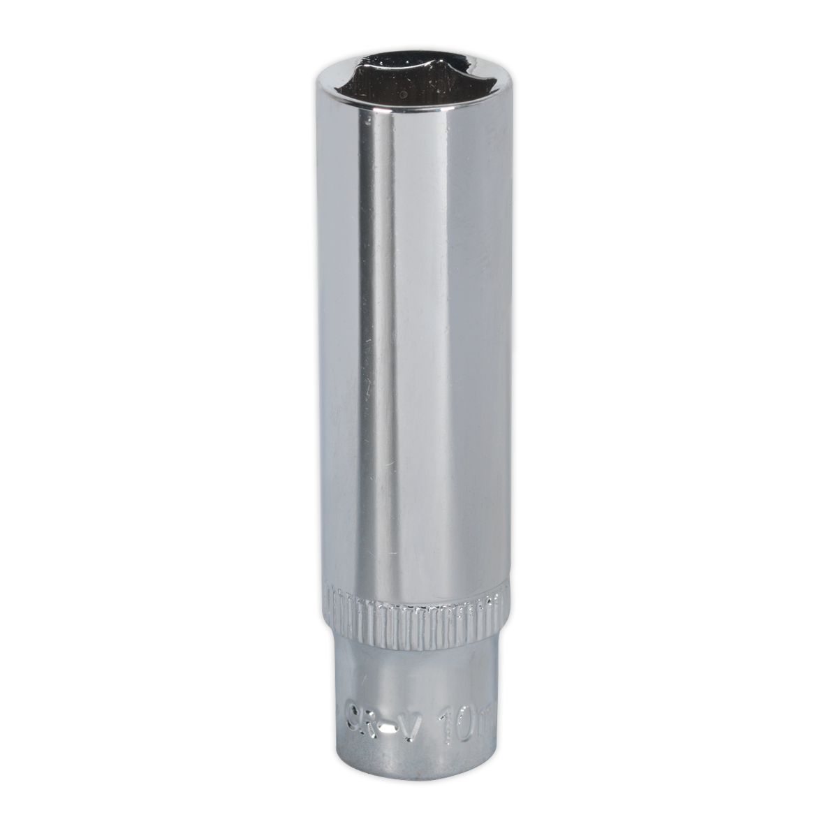 Fully Polished Deep Socket 1/4"Sq Drive 10mm SP1410D