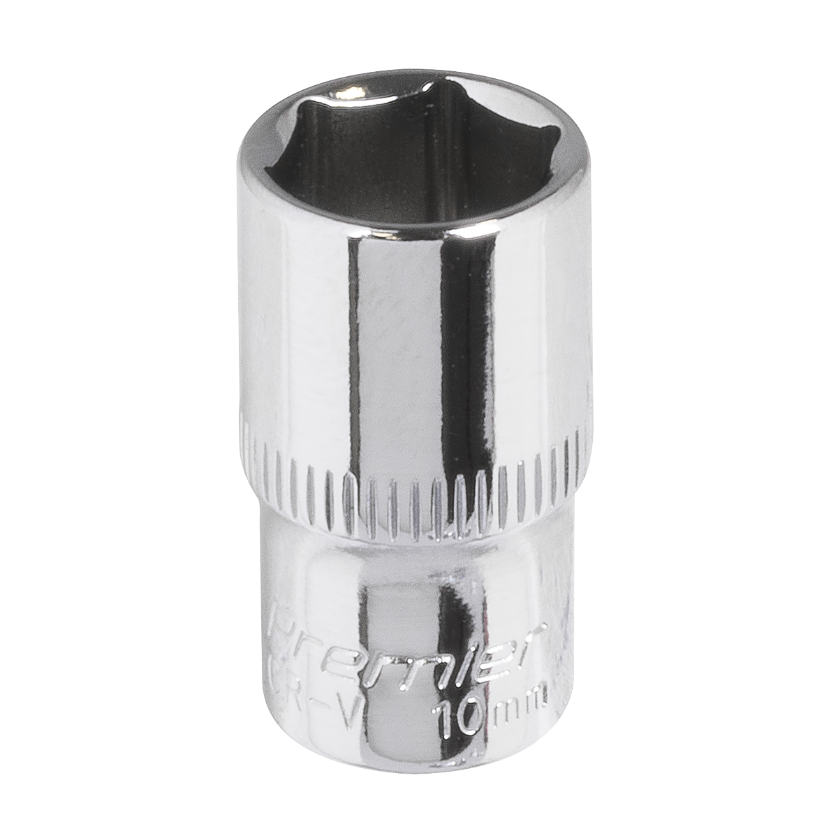 Fully Polished Socket 1/4"Sq Drive 10mm SP1410