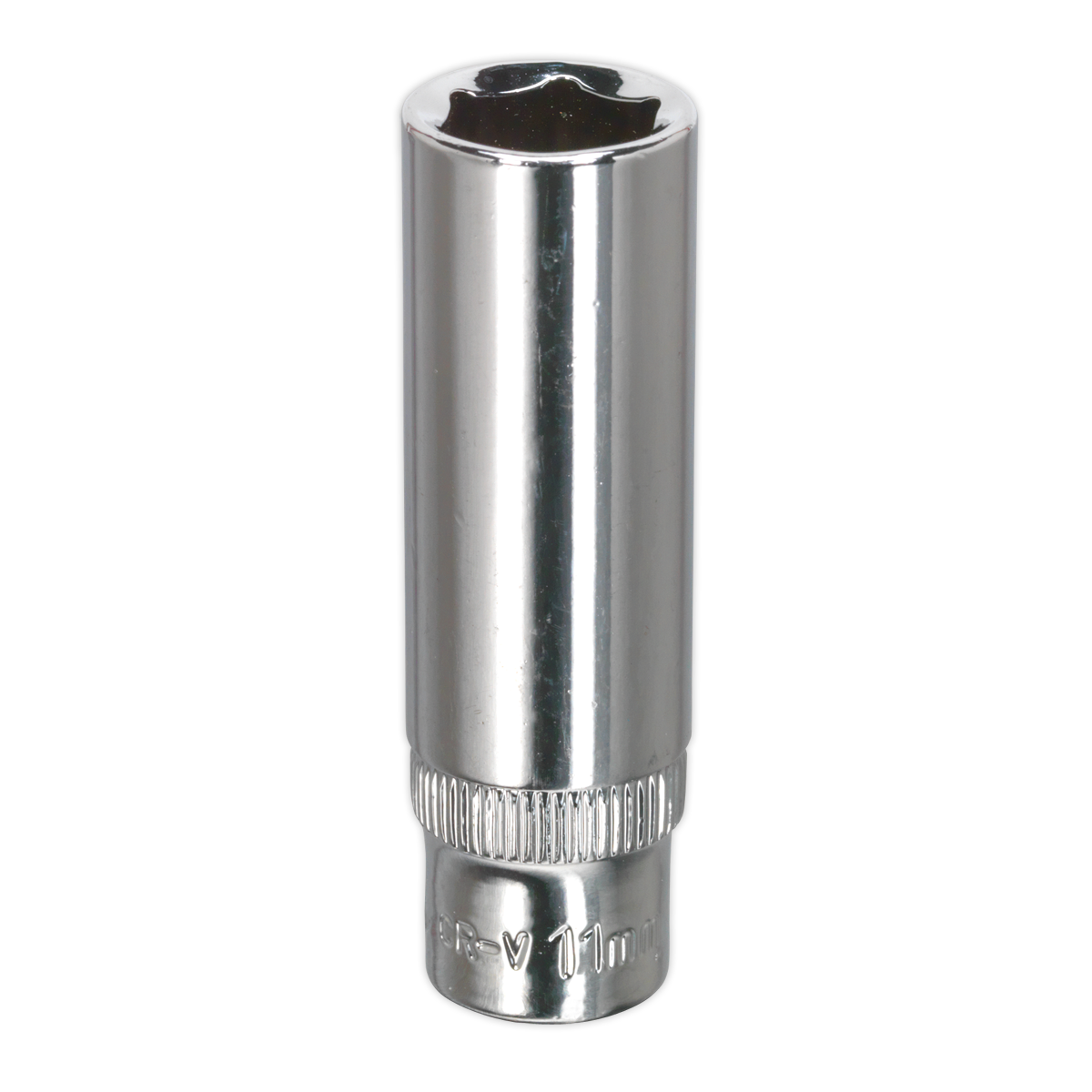 Fully Polished Deep Socket 1/4"Sq Drive 11mm SP1411D