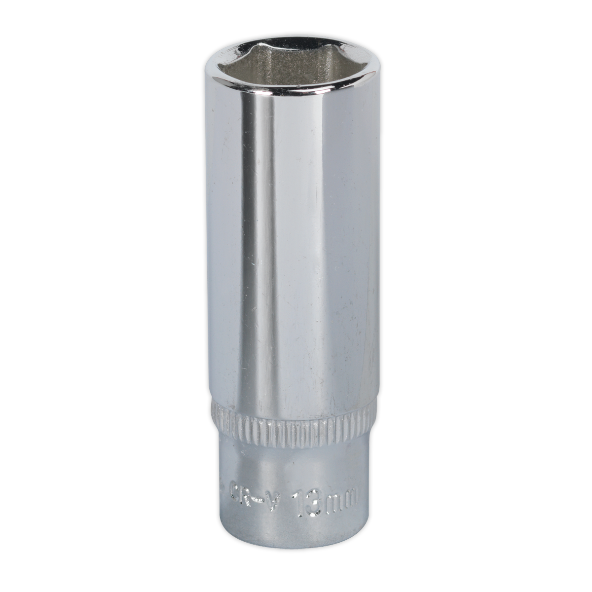 Fully Polished Deep Socket 1/4"Sq Drive 13mm SP1413D