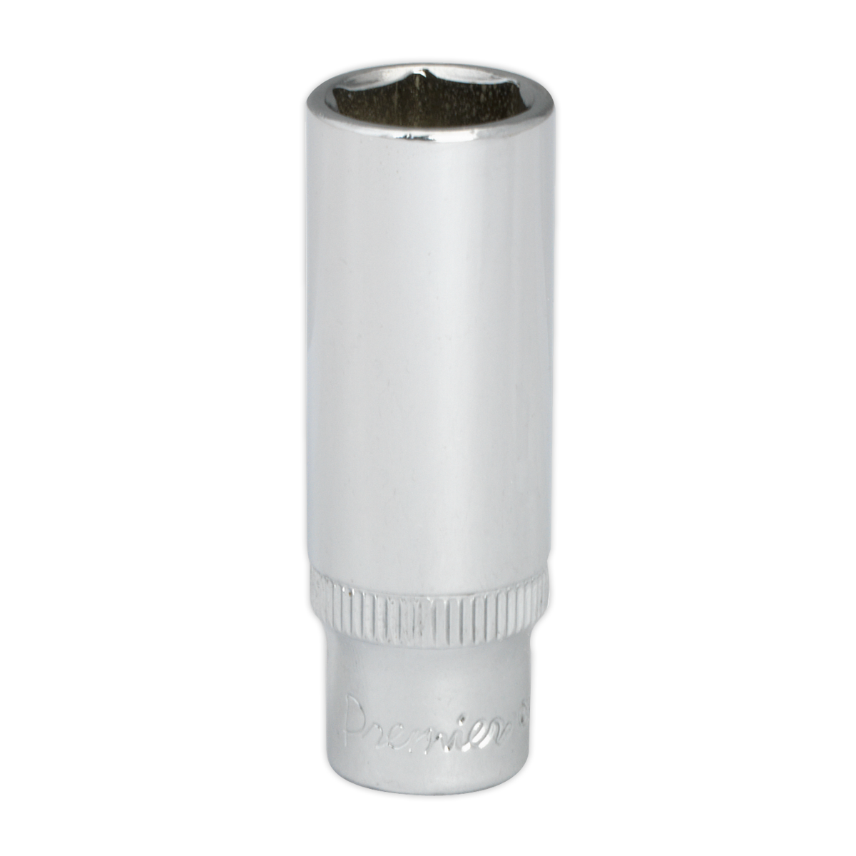 Fully Polished Deep Socket 1/4"Sq Drive 13mm SP1413D