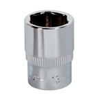 Fully Polished Socket 1/4"Sq Drive 13mm SP1413