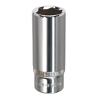 Fully Polished Deep Socket 1/4"Sq Drive 14mm SP1414D
