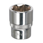 Fully Polished Socket 1/4"Sq Drive 14mm SP1414
