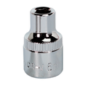 Fully Polished Socket 3/8"Sq Drive 6mm SP3806