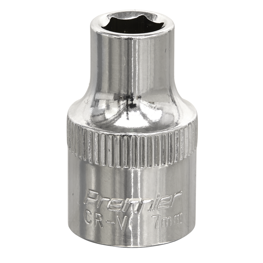 Fully Polished Socket 3/8"Sq Drive 7mm SP3807