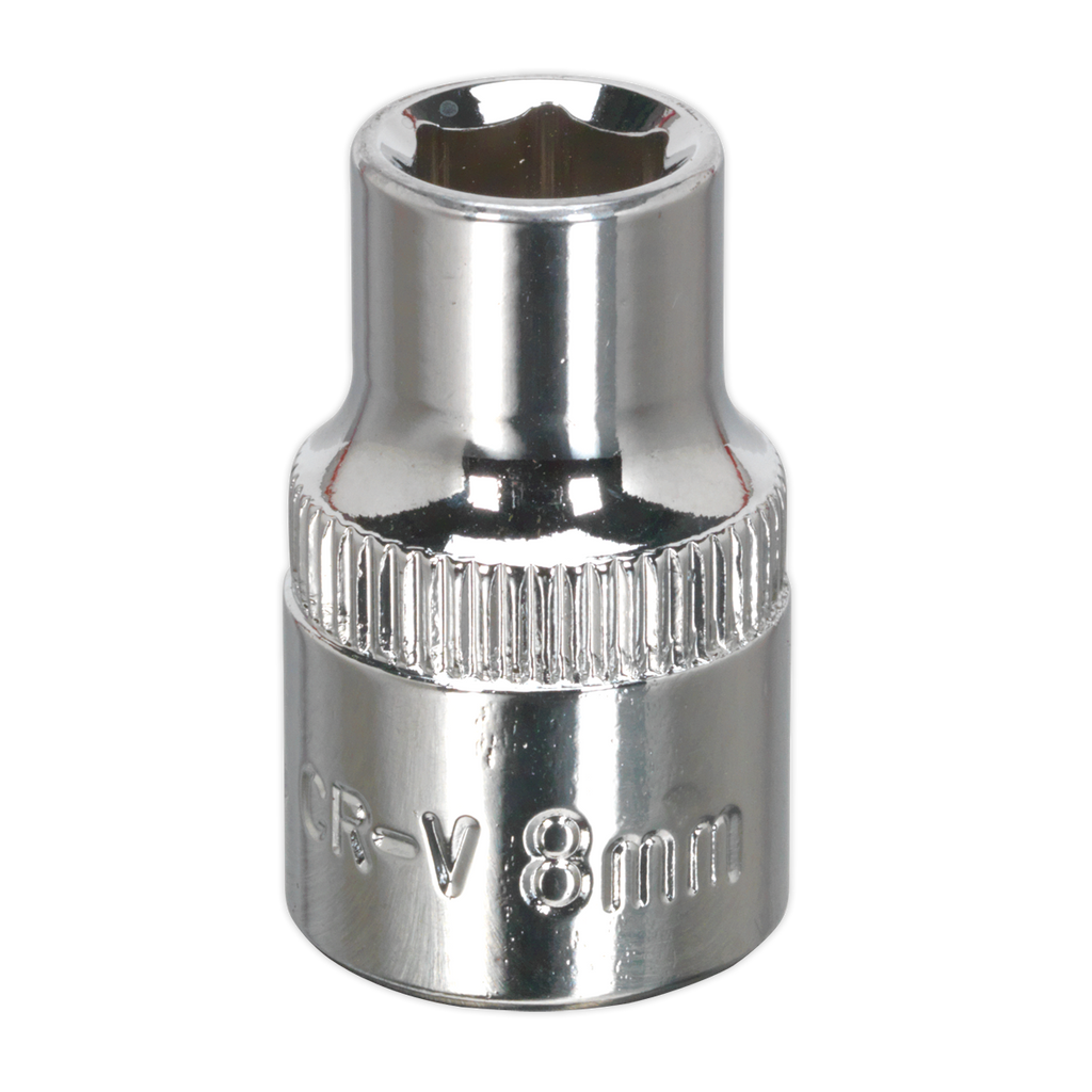 Fully Polished Socket 3/8"Sq Drive 8mm SP3808