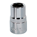 Fully Polished Socket 3/8"Sq Drive 10mm SP3810