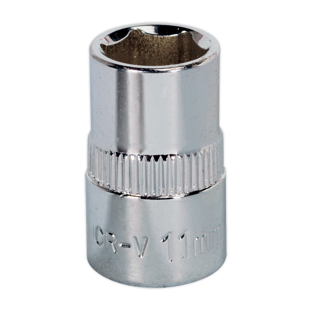 Fully Polished Socket 3/8"Sq Drive 11mm SP3811