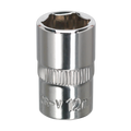 Fully Polished Socket 3/8"Sq Drive 12mm SP3812