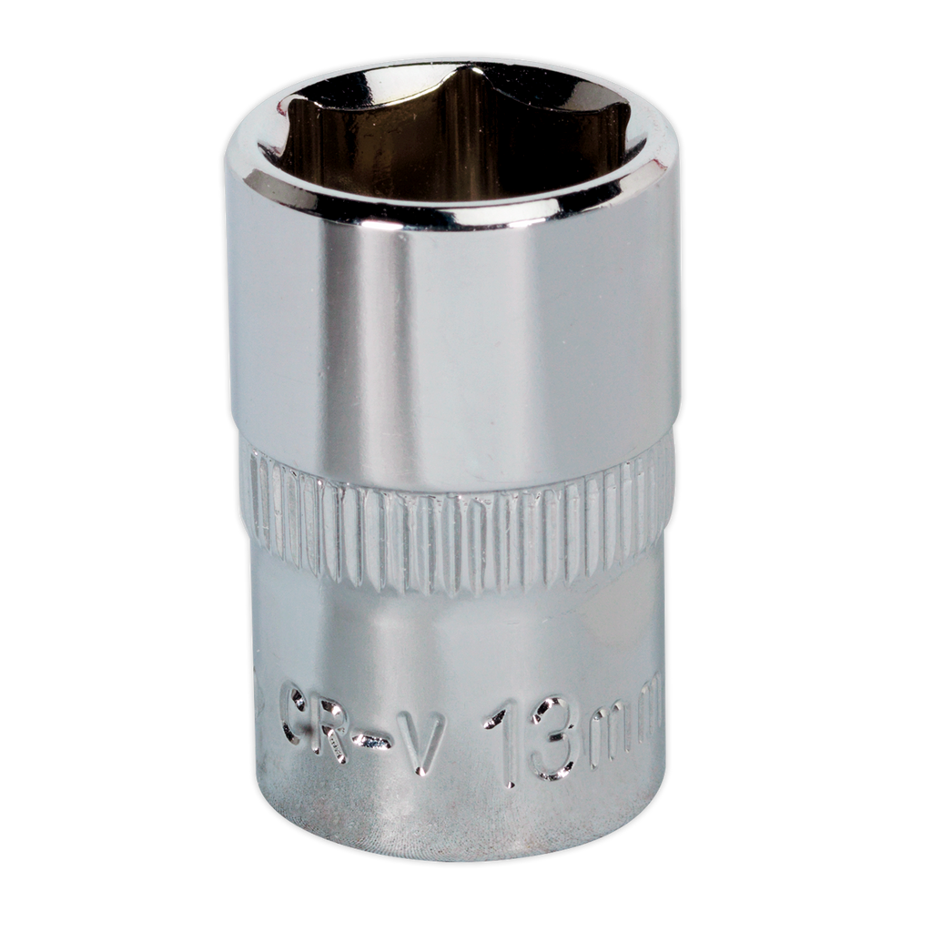 Fully Polished Socket 3/8"Sq Drive 13mm SP3813