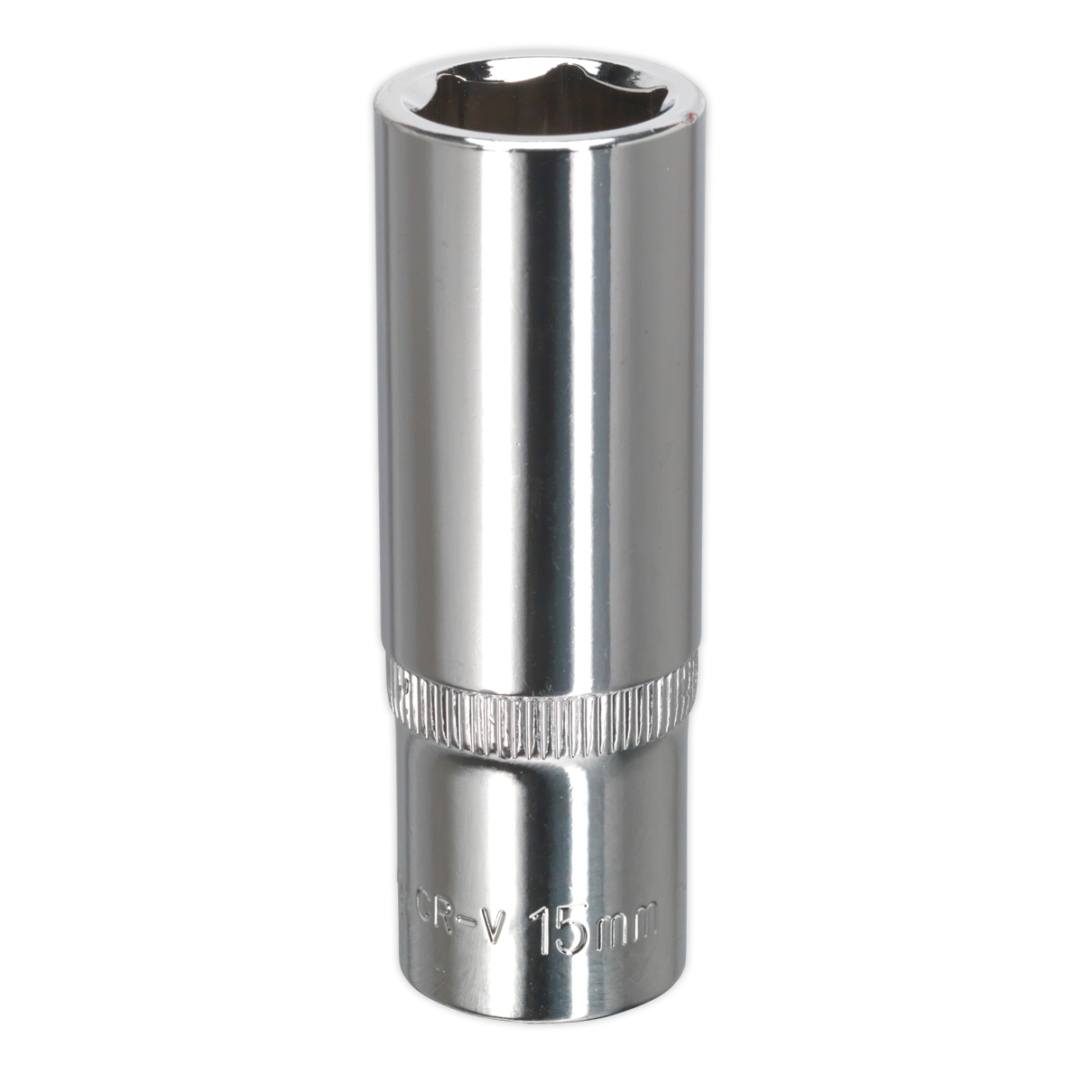 Fully Polished Deep Socket 3/8"Sq Drive 15mm SP3815D