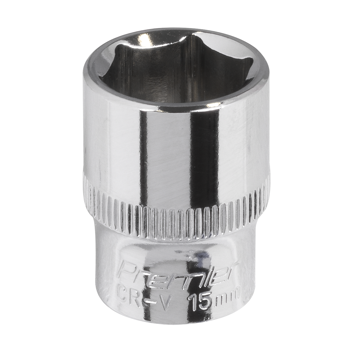 Fully Polished Socket 3/8"Sq Drive 15mm SP3815