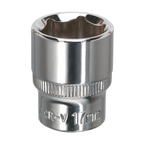 Fully Polished Socket 3/8"Sq Drive 17mm SP3817