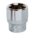 Fully Polished Socket 3/8"Sq Drive 18mm SP3818