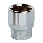 Fully Polished Socket 3/8"Sq Drive 18mm SP3818