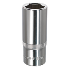 Fully Polished Deep Socket 3/8"Sq Drive 18mm SP3818D