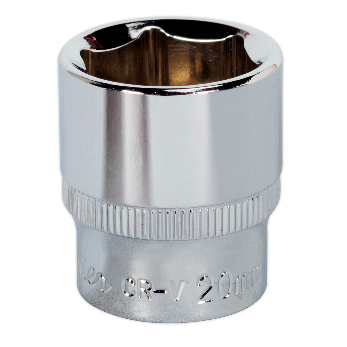 Fully Polished Socket 3/8"Sq Drive 20mm SP3820
