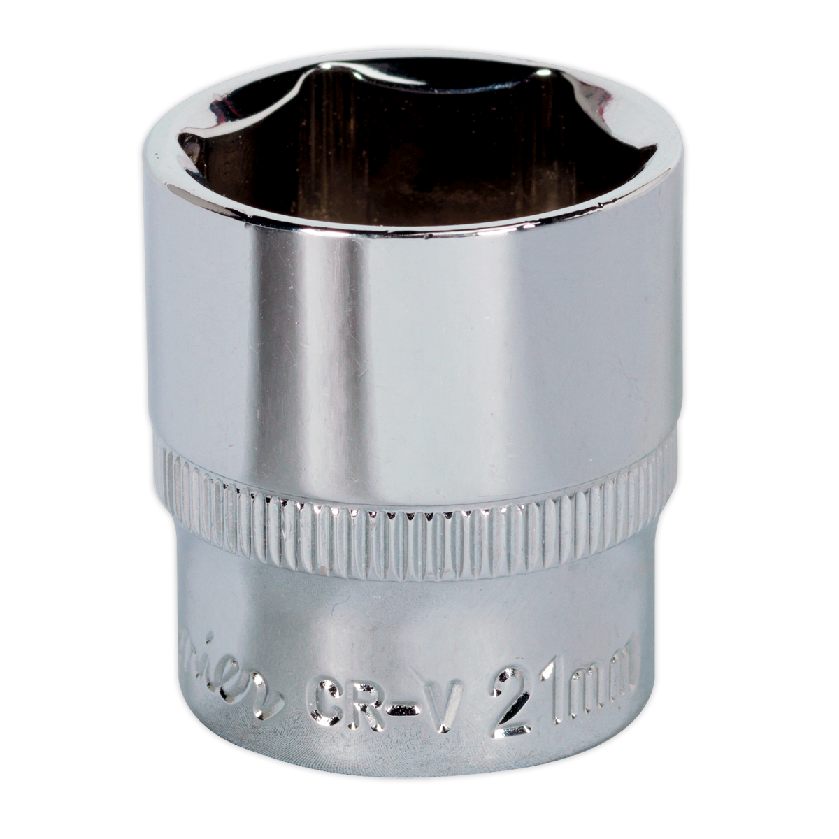 Fully Polished Socket 3/8"Sq Drive 21mm SP3821