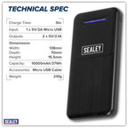 Portable Power Bank 10W 10000mAh SPB101