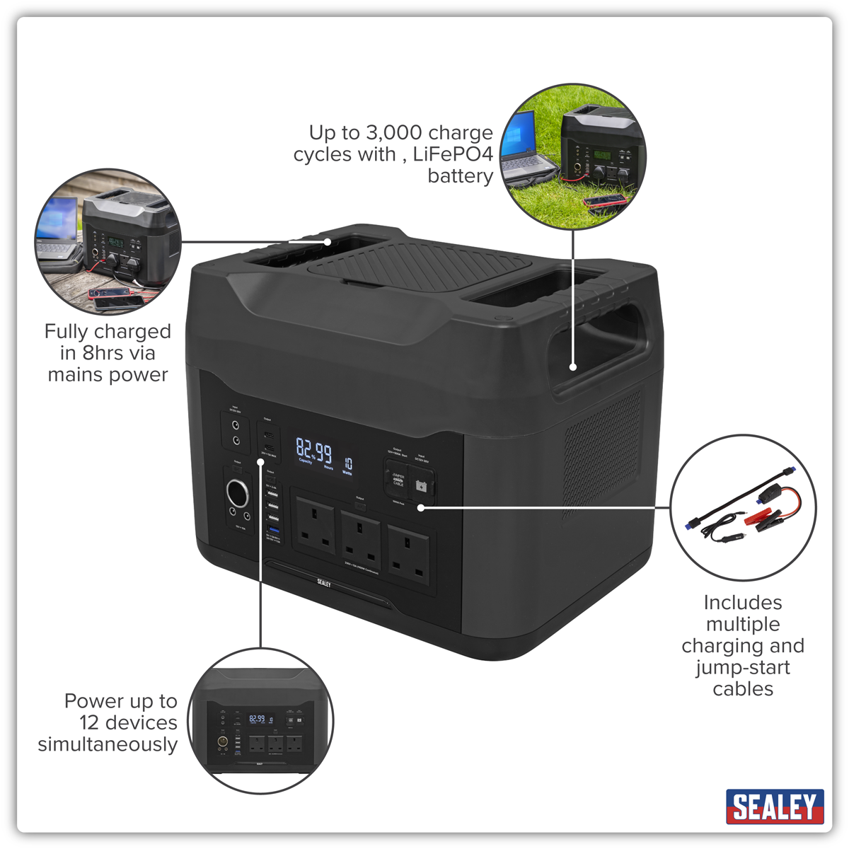 Portable Power Station 2200W SPB2200W