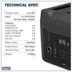 Portable Power Station 2200W SPB2200W