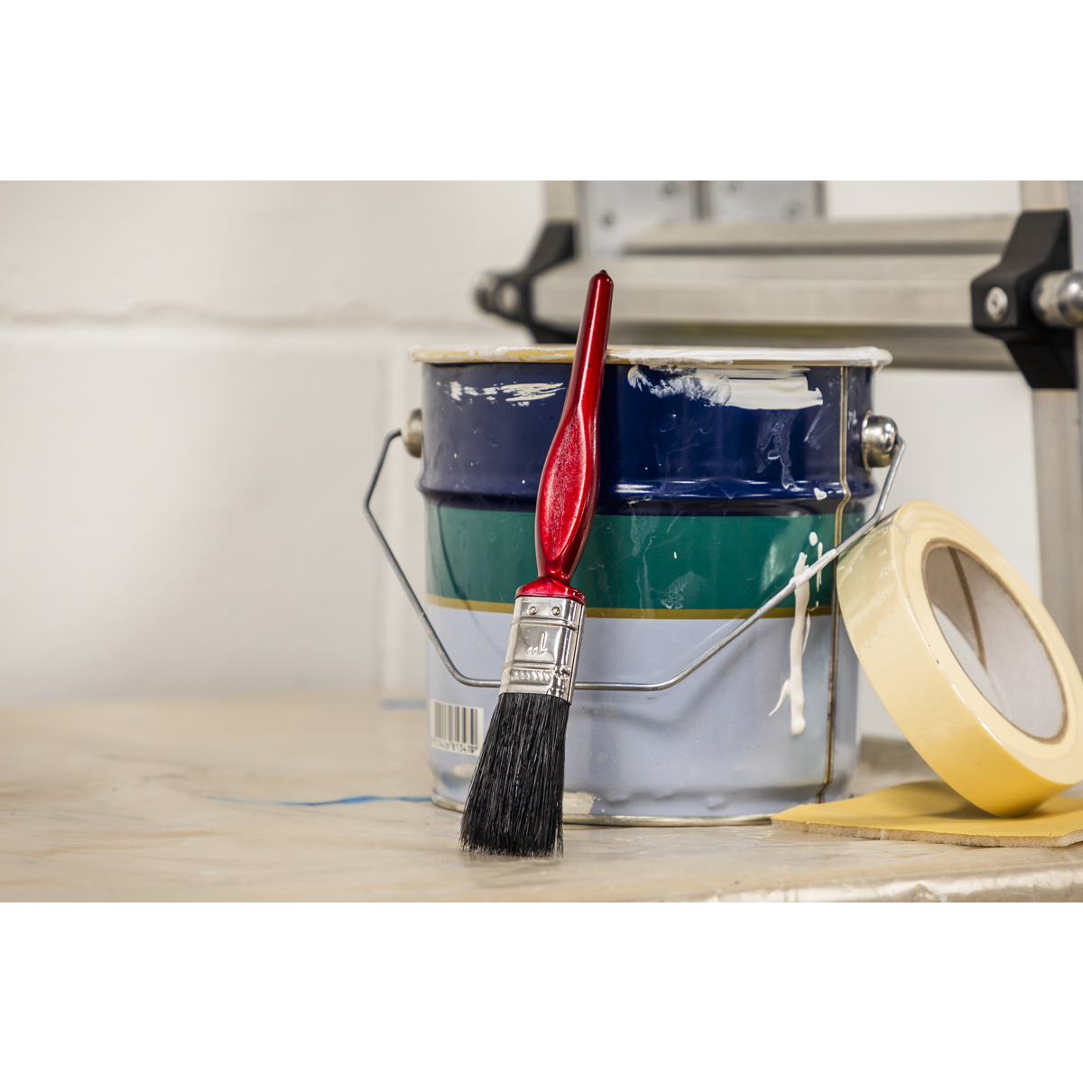 Pure Bristle Paint Brush 25mm - Pack of 10 SPB25S