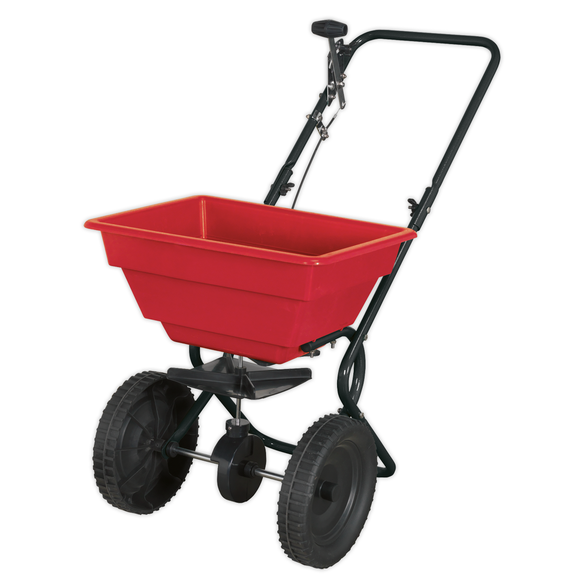 Lightweight Walk Behind Broadcast Spreader 27kg Capacity SPB27W