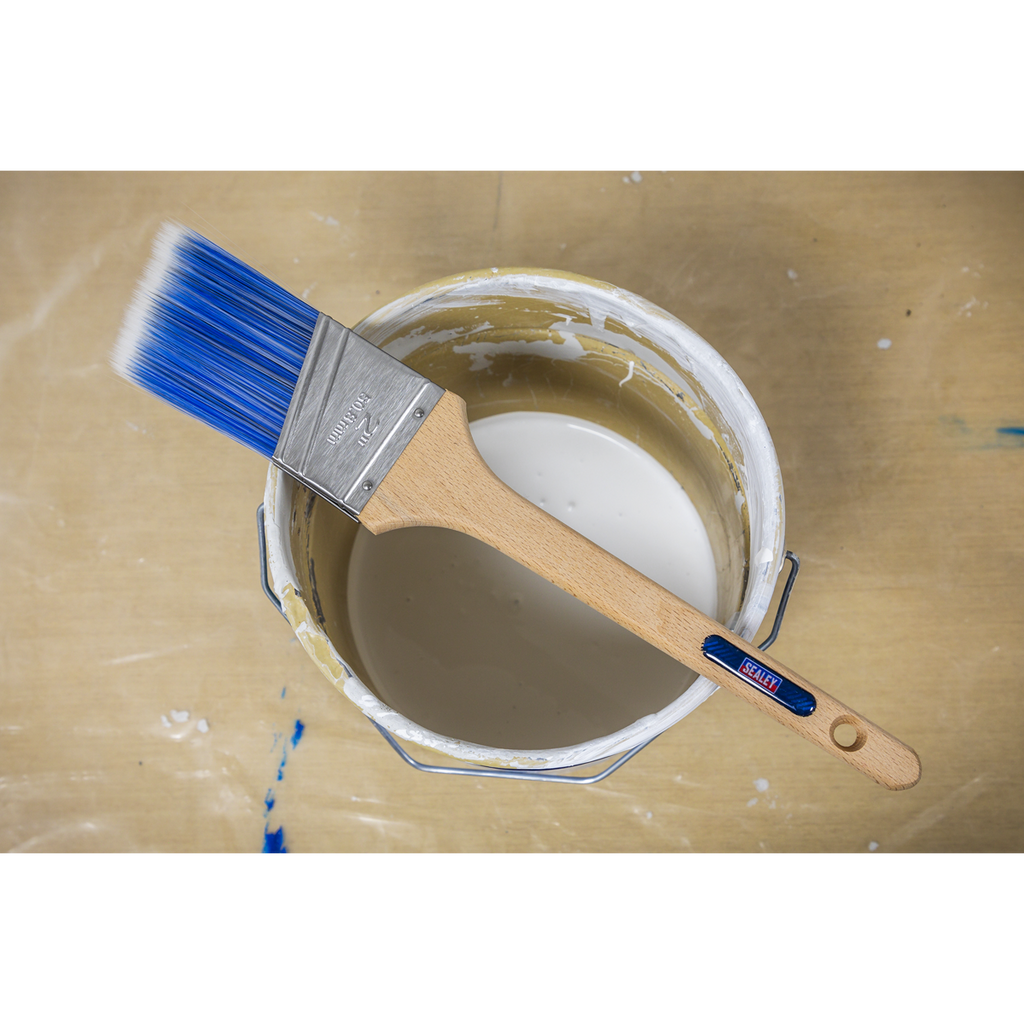 Wooden Handle Cutting-In Paint Brush 50mm SPBA50