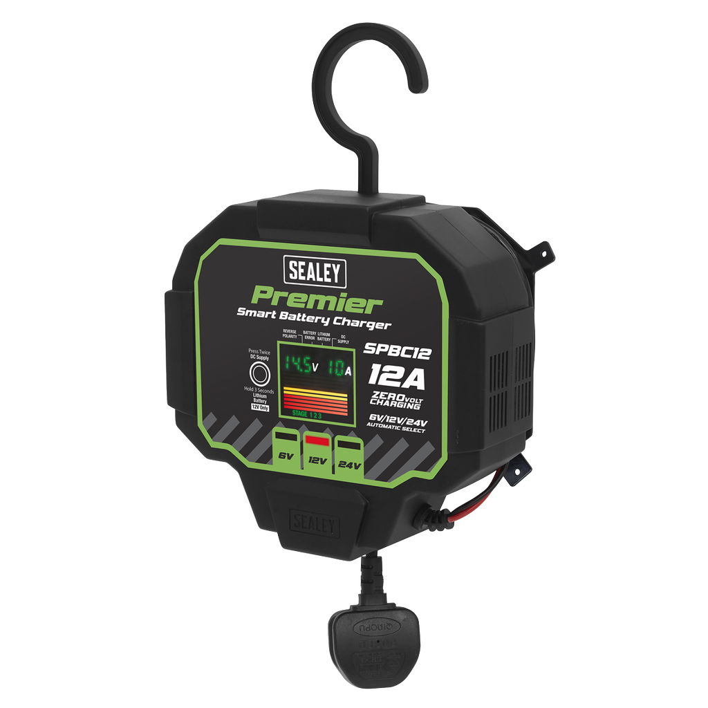 Fully Automatic Battery Charger & Maintainer 12A SPBC12