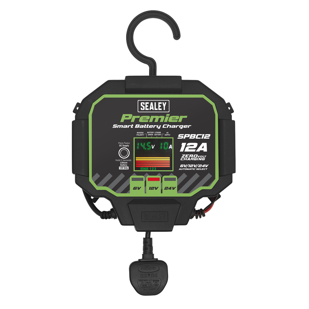 Fully Automatic Battery Charger & Maintainer 12A SPBC12