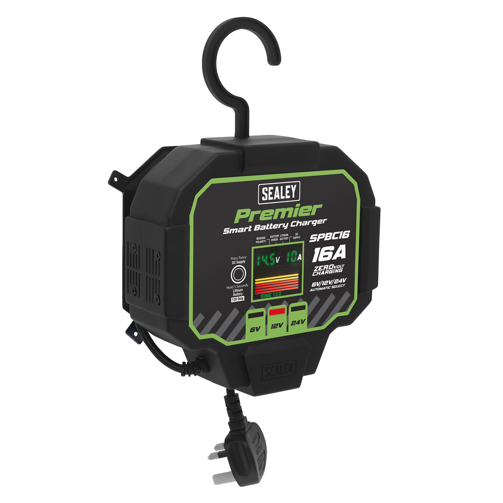 Fully Automatic Battery Charger & Maintainer 16A SPBC16