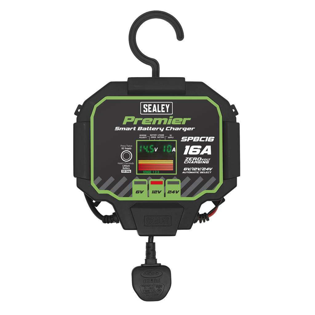 Fully Automatic Battery Charger & Maintainer 16A SPBC16