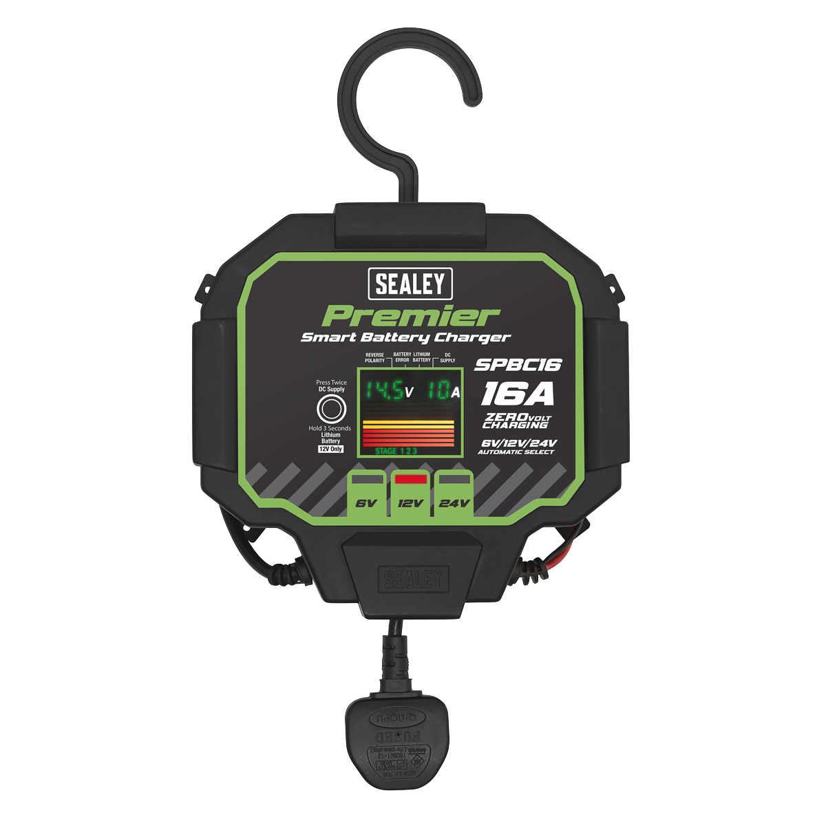 Fully Automatic Battery Charger & Maintainer 16A SPBC16