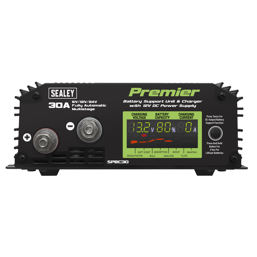 Battery Support Unit Charger & Maintainer 30A SPBC30