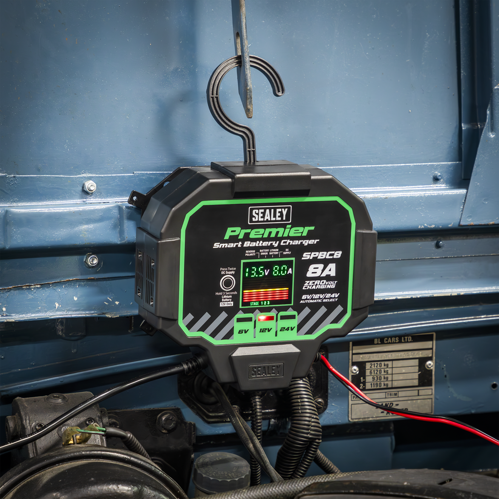Fully Automatic Battery Charger & Maintainer 8A SPBC8