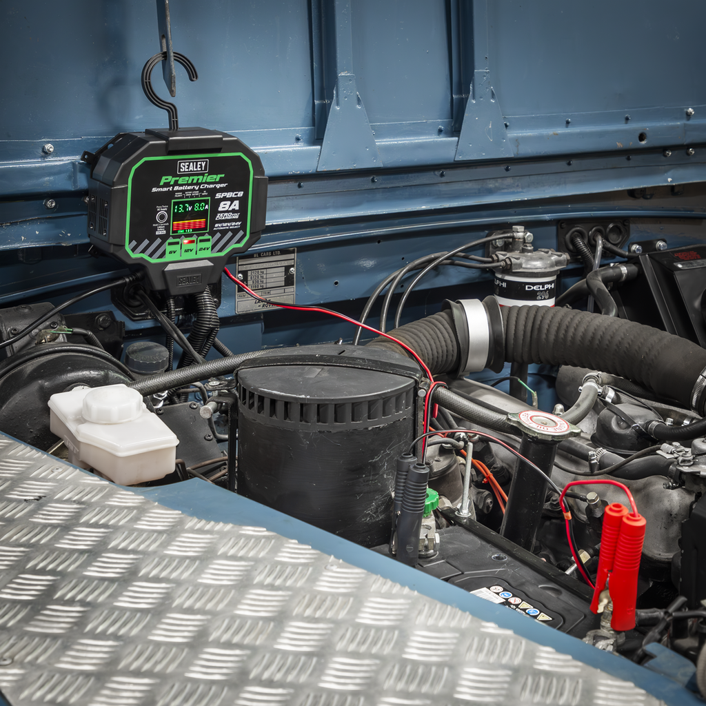 Fully Automatic Battery Charger & Maintainer 8A SPBC8