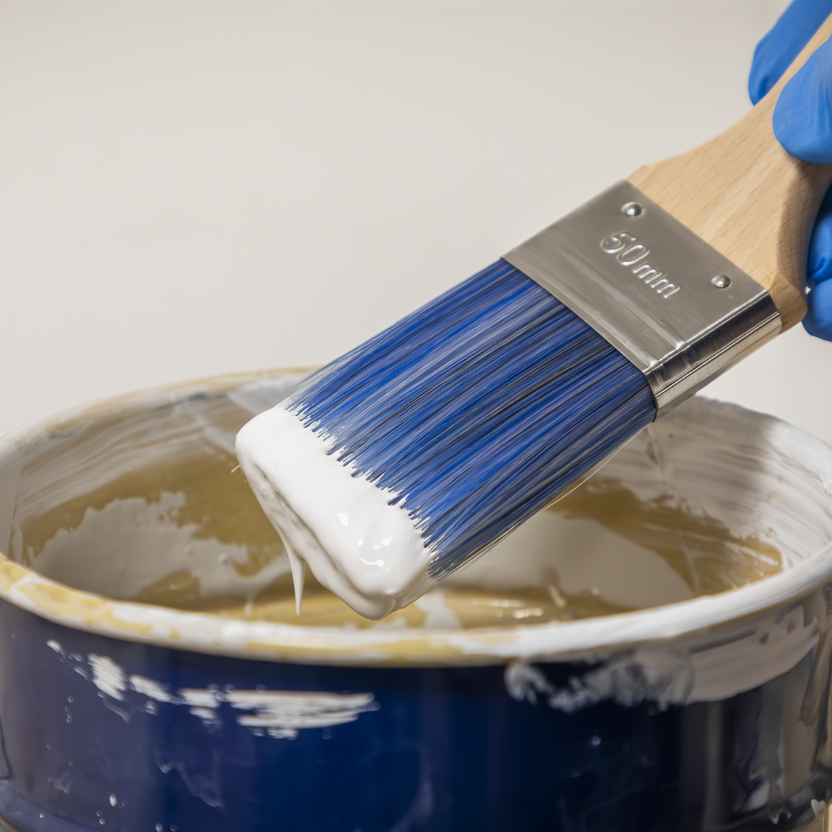 Wooden Handle Radiator Paint Brush 50mm SPBR50