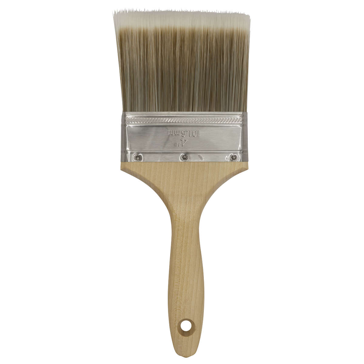 Wooden Handle Paint Brush 100mm SPBS100W