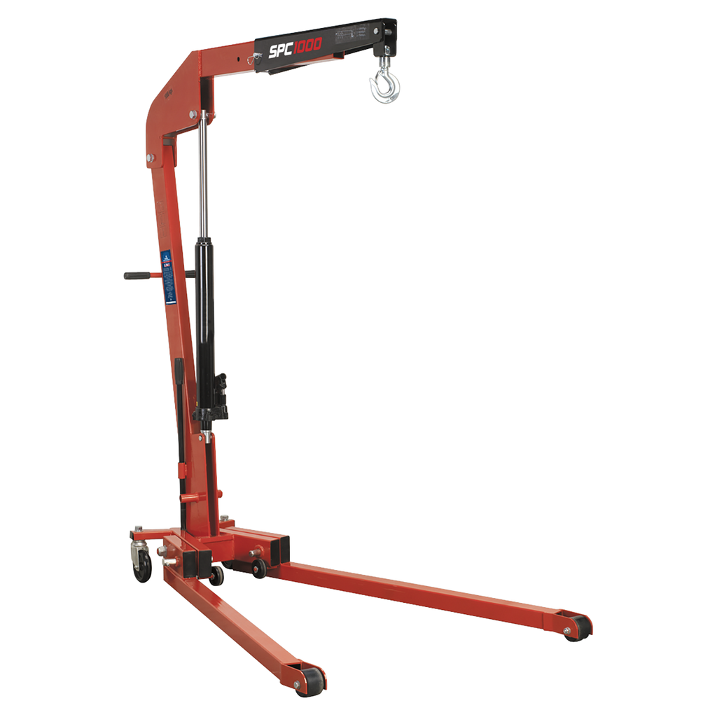 Folding Engine Crane 1 Tonne SPC1000