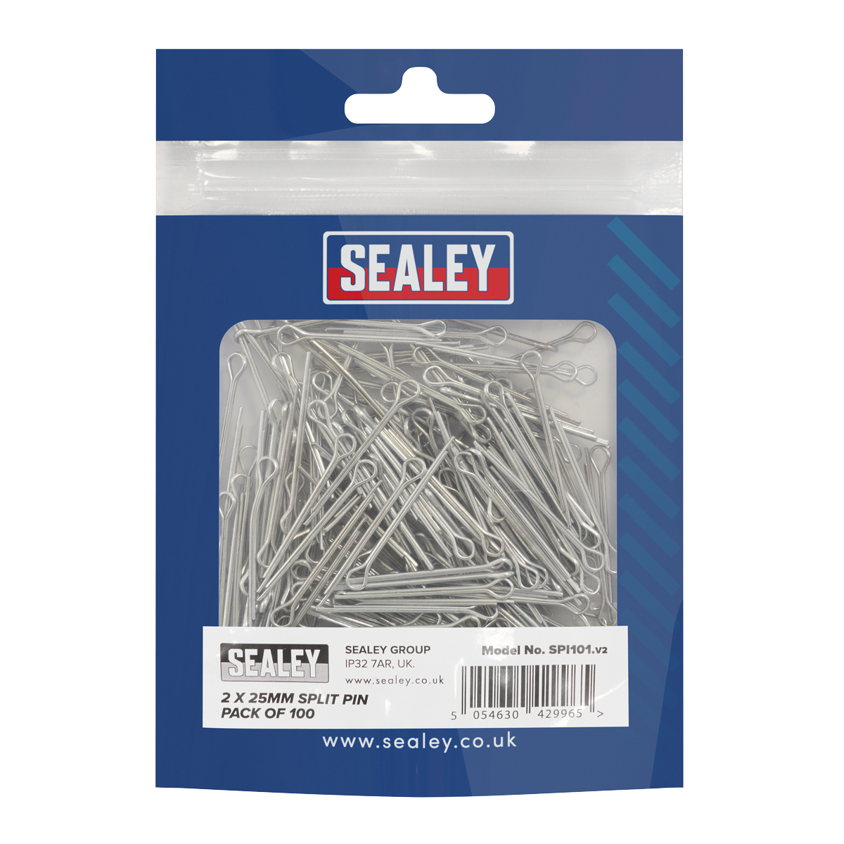 Split Pin 2 x 25mm - Pack of 100 SPI101