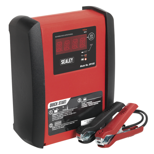 12V Intelligent Speed Charge Battery Charger/Maintainer 10A SPI10S