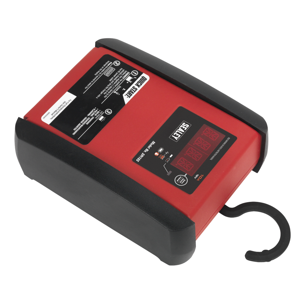 12V Intelligent Speed Charge Battery Charger/Maintainer 10A SPI10S