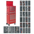 Tool Chest Combination 14 Drawer with 1179pc Tool Kit - Red SPTCOMBO1