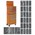 Tool Chest Combination 14 Drawer with 1179pc Tool Kit - Orange SPTOCOMBO1
