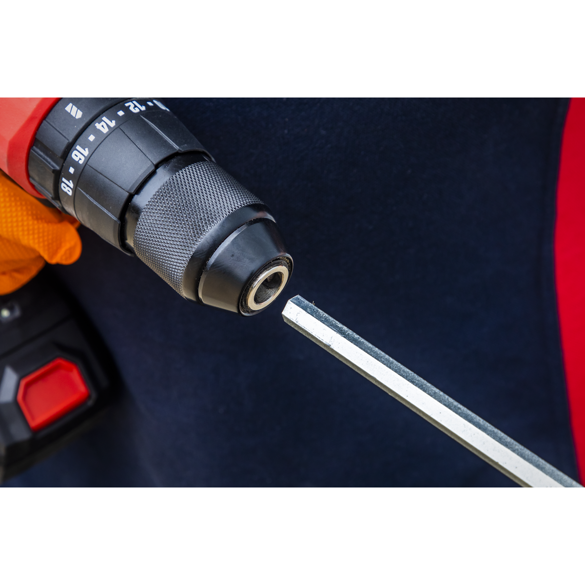 Hex Shank Mixer Paddle 100 x 600mm SR701