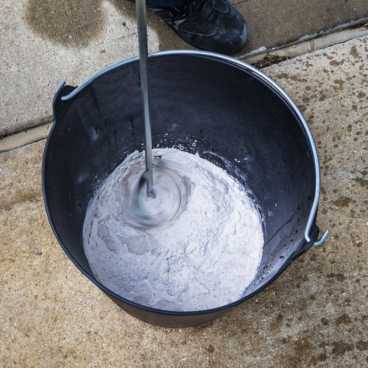 Hex Shank Mixer Paddle 100 x 600mm SR701