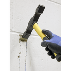 Double Ended Scutch Hammer with Fibreglass Handle SR707